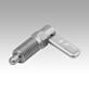 Cam-action indexing plungers with stop, stainless steel, Form A, without grip cap or nut