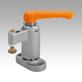 Swing clamps miniwith locking function