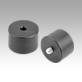 Pivot bearing, steel with external thread