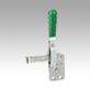 Toggle clamps verticalwith straight foot and full clamping lever