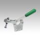 Toggle clamps horizontalwith straight foot