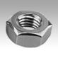 Hexagon nuts DIN 934, stainless steel