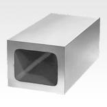 Rectangular hollow profiles grey cast iron