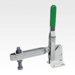 Toggle clamps verticalwith horizontal foot, large version