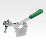 Toggle clamps horizontalwith straight foot