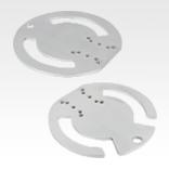 Adapter plates round