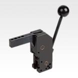 Manual clamp vertical with hole pattern on the front