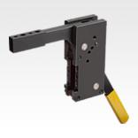 Manual clamp vertical with hole pattern on the front