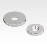 Magnets raw with hole NdFeB, disc form