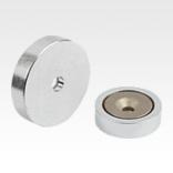 Magnets shallow pot with countersink SmCo