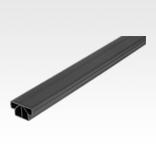 Plastic slide rails for roller rails