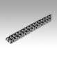 Roller chains duplex DIN ISO 606, curved link plate