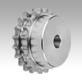 Sprockets duplex 3/4" x 7/16" DIN ISO 606