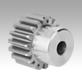 Spur gears in steel, module 2.5toothing milled, straight teeth, engagement angle 20°