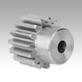 Spur gears in steel, module 3toothing milled, straight teeth, engagement angle 20°