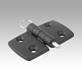 Hinges plastic, separable, dismountable, Form A, with locking pin