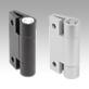 Spring hinges aluminium profile tension spring hinges, 1.3 Nm, spring closed