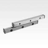 Guide rails for cross rollers