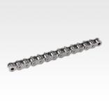 Roller chains single stainless steel DIN ISO 606, curved link plate