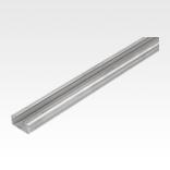 C profiles steel or stainless steel for glide rails