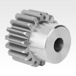 Spur gears in steel, module 2.5toothing milled, straight teeth, engagement angle 20°