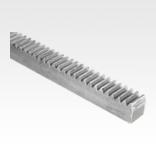 Gear racks stainless steel toothing milled, straight teeth, engagement angle 20°