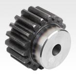 Spur gears steel, module 5 toothing hardened, straight teeth, engagement angle 20°