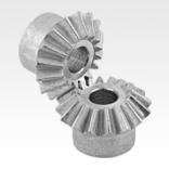 Bevel gears, zinc, ratio 1:1 cast, straight teeth, engagement angle 20°