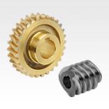 Worm gears, right-hand centre distance 53 mm