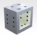 Mini tooling blocks, grey cast iron with grid holes