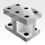 Riser blocks, grey cast iron Form H, long version