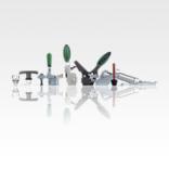 Toggle clamps
Pneumatic clamps
Accessories for clamps
Latches
Quarter-turn locks