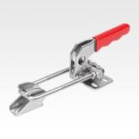 Toggle clamps latch horizontal with catch plate