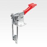 Toggle clamps latch vertical with catch plate