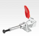 Mini push-pull toggle clamp with mounting bracket