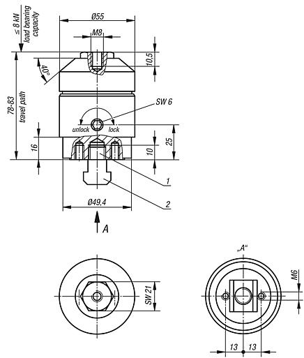 Support element