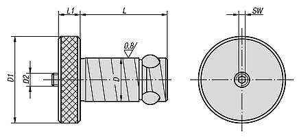 不锈钢球锁 Ball Lock