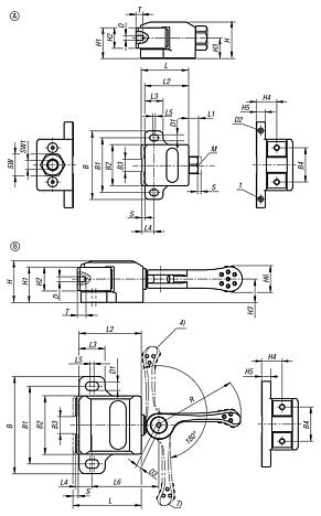 Side clamps