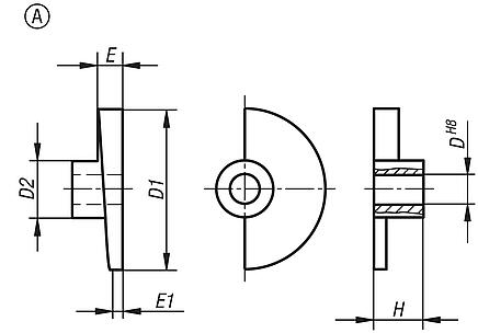 Door latch, Form A