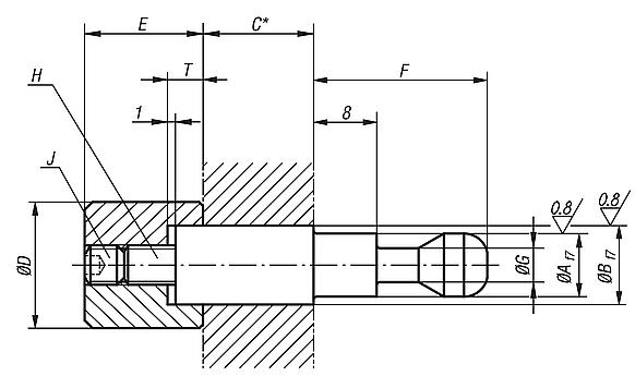 Clamping pins