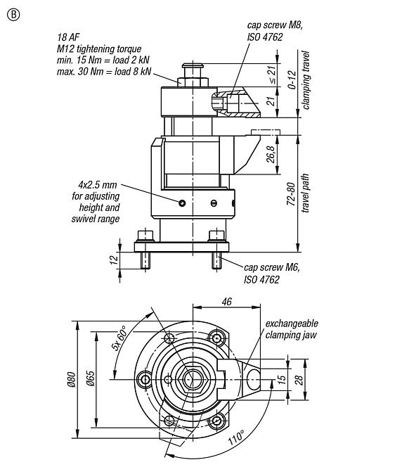 Floating clamps