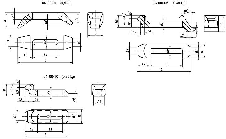 Clamp straps gooseneck