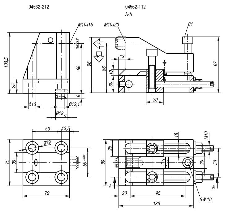 Side clamps