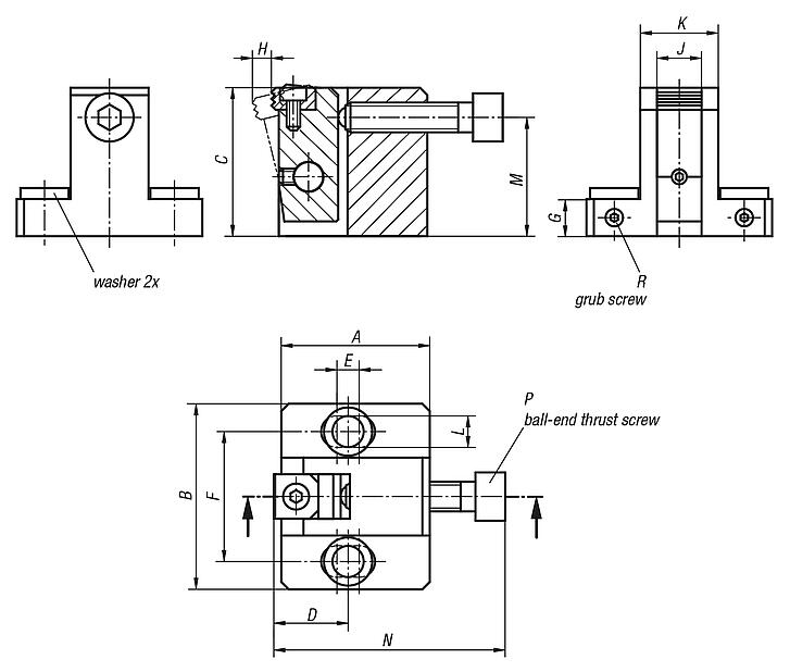 Side clamps