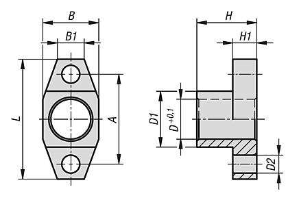 Hook clamp holders