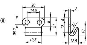 Catch plates, Form B