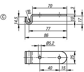 Catch plates, Form C