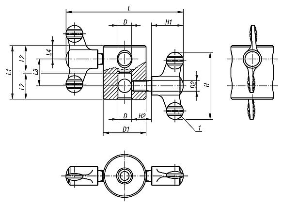 Multiple connectors