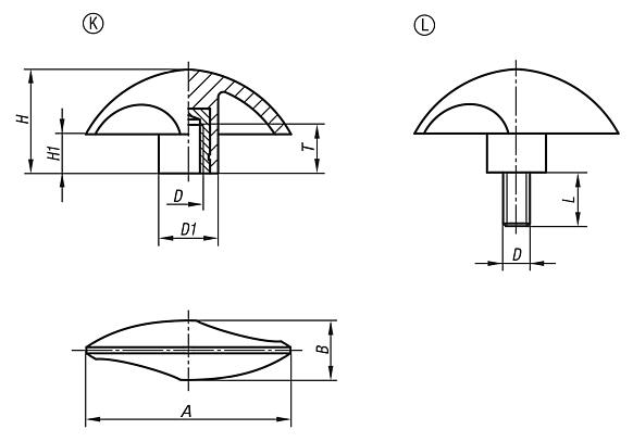 Wing grips