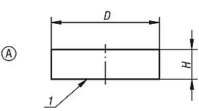 Magnets shallow pot SmCo, Form A